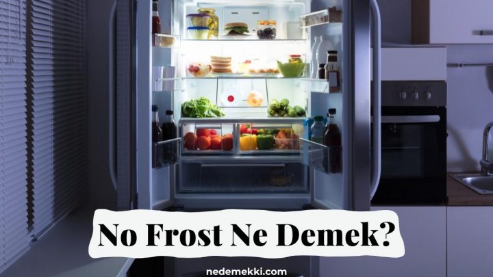 No Frost Ne Demek? NoFrost Nedir?