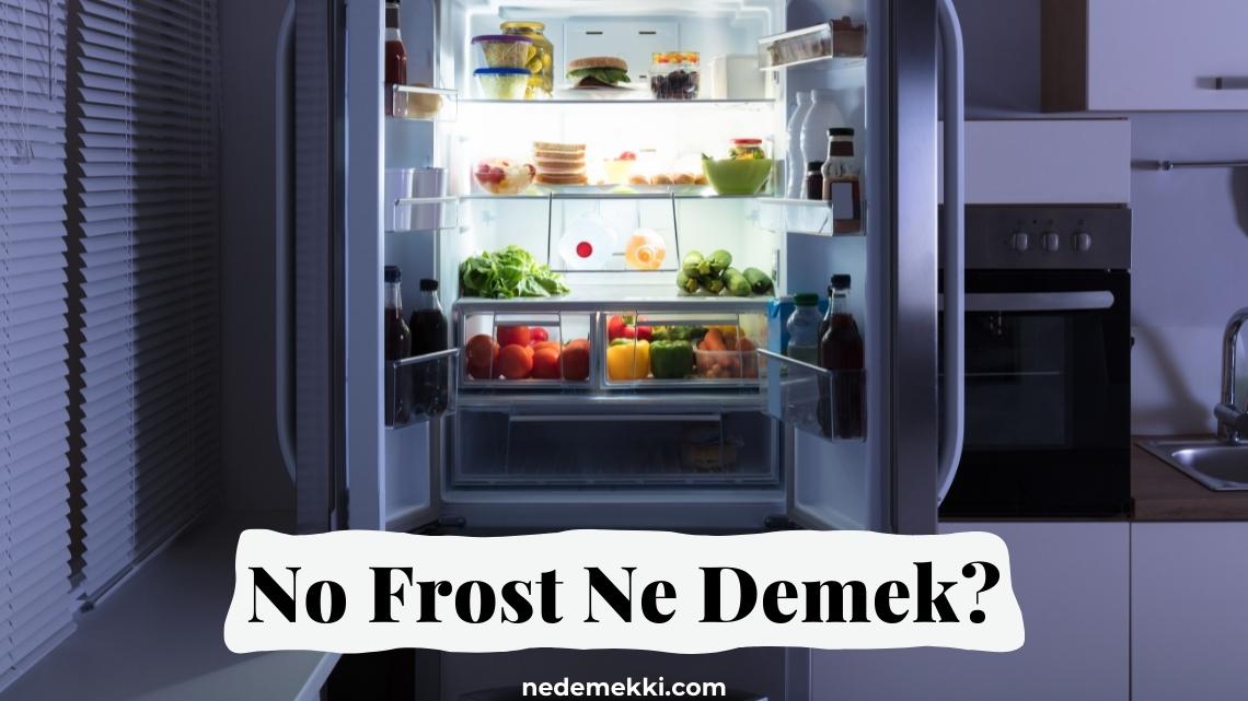 No Frost Ne Demek? NoFrost Nedir?